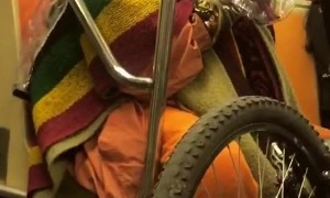 Subway Serenaded by a Recorder