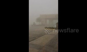 Major dust storm creates visibility problems in southern Nevada