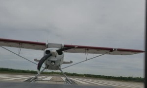 Witnessing a Seaplane Take Off