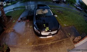 Doorbell Camera Catches Tornado Touching Down