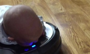 Robot Vacuum Tummy Time