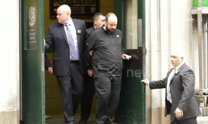 Man arrested with gas in NYC Cathedral appears in handcuffs