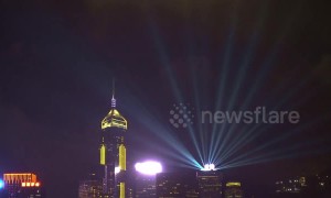 Hong Kong's spectacular "Symphony of Lights"