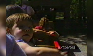 Baby Boy has Best Time on the Train