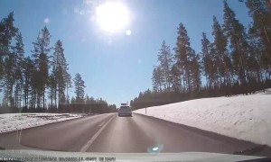 Truck Driver Instantly Regrets Not Checking Blind Spot