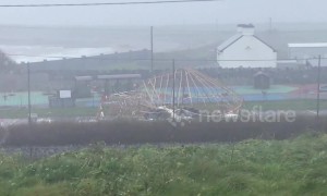 Storm Hannah leaves '2,500 without power and flights cancelled' in Ireland