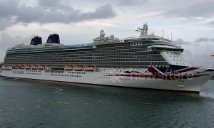 Cruise ships race into Southampton a day early to avoid rough seas from Storm Hannah