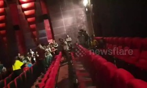 Avengers fans in Thailand drenched as water leaks from cinema ceiling