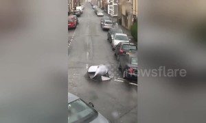 Cardiff pop-up panda tent victim of Storm Hannah
