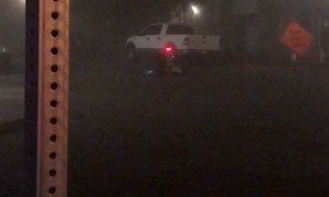 Late Night Scooter Fail