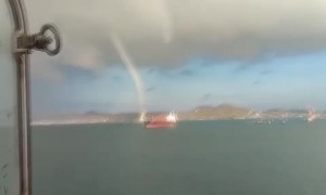 Waterspout Spotted