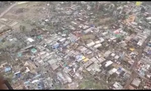New aerial footage shows cyclone's trail of destruction in eastern India