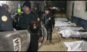 At least seven inmates dead in Guatemala prison shooting