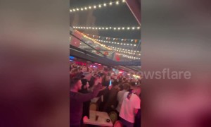 Euphoric Liverpool fans celebrate win over Barcelona