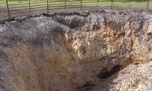 Massive sinkhole opens up on popular Dorset coastal trail