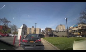 US driver shocked to see woman changing her ‘diaper’ at a McDonald's drive-through in New York