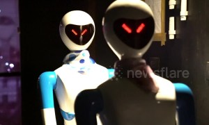 High-tech restaurant in south India uses robots instead of waiters
