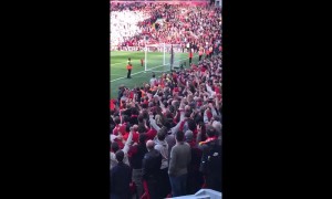 Mohamed Salah's daughter scores goal to Liverpool fans' delight