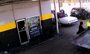 Tow Truck Driver Drops Cargo