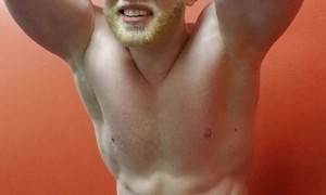 Pale Zeus Shows Off His Physique