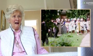 Grandmother's emotional reaction to long lost wedding tape from 1964