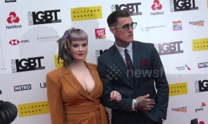 Kelly Osbourne, Elli Goulding, Stephen Fry and other celebs arrive for LGBT awards