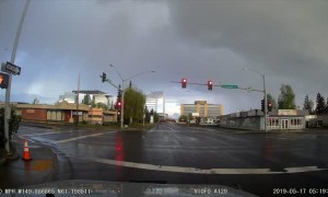 Plane Flies Through Lightning Strike
