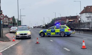 Police attend scene of London hit-and-run after man was fatally injured