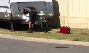 Neighbor Not Using His Head