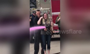 Texas family celebrate emotional gender reveal after suffering terrible loss