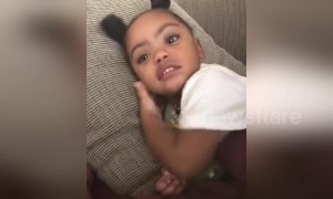 Adorable reply from US kid when told she's beautiful by mother!