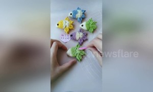 Chinese woman shows off amazing skills by making animal-shaped steamed buns