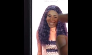 This woman is a genius when it comes to deciding on wigs online