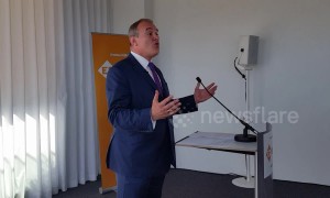 Liberal Democrat Ed Davey announces his candidacy to succeed Vince Cable