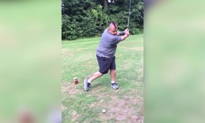 Man has Epic Golf Fail