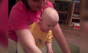Baby Cries when he Hears Cow Sounds