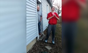 Basketball Shot has Unexpected Ending