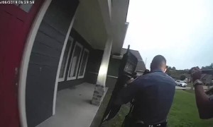 Police find four-legged culprit while responding to burglary alarm