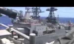 US Navy releases video of near-miss with Russian ship