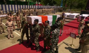 Funeral for Indian soldiers killed in rebel ambush in Kashmir