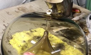 Mesmerizing Mirror Art Sculpture Making