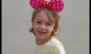 Little girl's reaction after finding out she's at Disney World