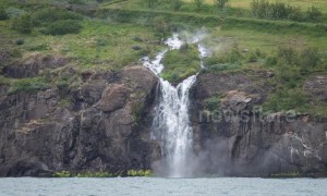 'World's warmest waterfall' in Iceland is too hot for bathing