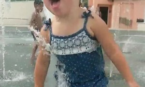 Slow Motion Splash Pad Wildness