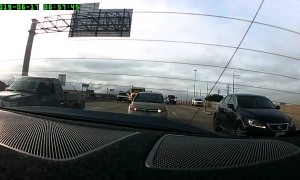 Impatient Driver Causes Huge Collision
