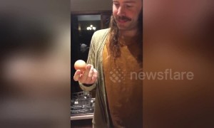 'Egg whispering' Aussie man wows friends by knowing how to find a double-yolked egg