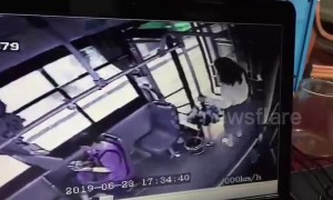 Chinese girl jumps out of moving bus after realising she boarded the wrong one