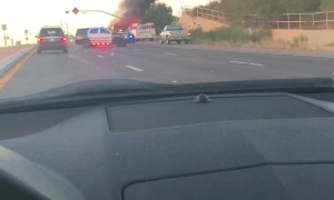 RV on Fire