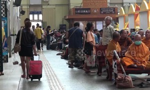 First trains in 45 years since the brutal Khmer Rouge re-open between Bangkok and Cambodia