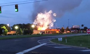 Fireworks Store Catches Fire on the 4th of July